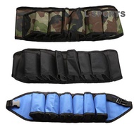 6-Pack Wine Bottles Beer Belt 600D Oxford Fabric Beverage Can Holder Outdoor Portable Bottle Waist B