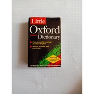 LITTLE OXFORD DICTIONARY