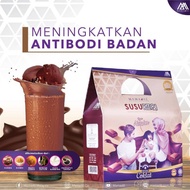 *Susu Rizqi Original Mamadil 20 sachets Vanilla Strawberry Chocolate Kua Susu Ibu hamil ekzema 2 tah