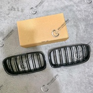 GRILL bmw F30 DOUBLE SLATE BLACK GLOSSY GRILLE bmw F30 2012-2018