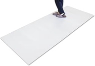 Nisizumi Polytech Kitchen Mat, Translucent, 35.4 x 94.5 inches (90 x 240 cm), EVA Resin, Easy to Cle