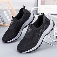 Zhang Jili Mens Summer Slip-On Sports Shoes Soft Bottom Anti-Slip Comfortable Walking Shoes for Midd