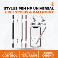 Stylus Pen hp Universal Smartphonetablet Device Android iOS Touch Ballpoint Capacitive 2in1