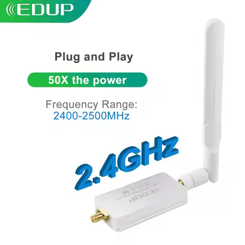 EDUP AB018/AB015 4W Wireless Power Signal Amplifier 2.4GHz WiFi Booster High Power 36dBm Signal Long