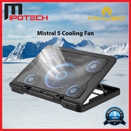 Mikuso Cooler Pad NCP-064 / NCP-065 / NCP-066 Shiron-2 Mistral 5 Peipah 6 Notebook Cooling Pad Dual Fan