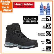 HARD YAKKA Y60335 Atomic 7-Inch Hybrid Size-Zip Safety Boot Black Size 6-13