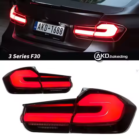Auto Parts Tail light For BMW 3 Series F30 F35 2013-2019 Upgrade G30 LCI 3D Style Brake reversing li