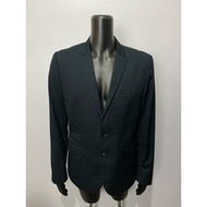 H&M turquoise blue blazer slim fit casual eur 52 L