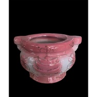Incense burner, incense bowl diameter 11.5cm (6in) beautiful ceramic enamel