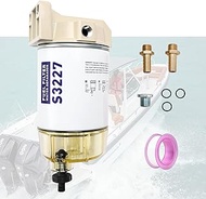 Marine Fuel Water Separator Filter for Mercury Outboards - S3277 Replaces OEM Part Numbers S3227, 32
