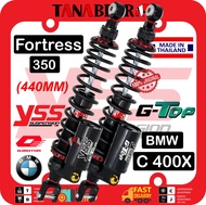 YSS BMW C400X (440MM) QJ Fortress 350 G-TOP adjustable absorber twinshock BMW GTOP C 400X C400 X. TA