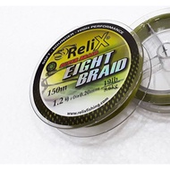 DÂY PE SIÊU BỀN RELIX 8 EIGHT BRAID ( XẢ KHO  SIÊU GIẢM GIÁ )