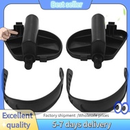 E7G-1Pair Exercise Bike Pedal Widened Bicycle Pedal With Pedal Straps For Exercise Bike Stationary C