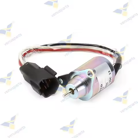 129630-77900 12V Fuel Shut Off Solenoid Engine for 3TNV88 3TNV80F 4TNV88 3TNV76 4TNV98 3TNM72 3TNV74