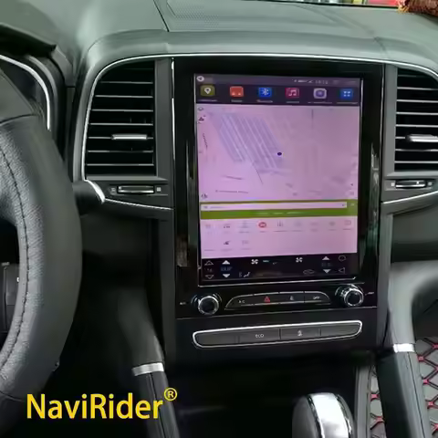 2 Din Android 14 For Renault Koleos Megane 4 Samsung SM6 Talisman 2017-2019 Tesla Style Car Stereo R