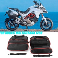 Motorcycle storage bag luggage bag side box bag inner bag bushing For Ducati Multistrada 1200 from 2