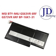 MSI BTY-M6J GS63VR GS73VR 6RF-001US BP-16K1-31 9N793J200 MS-17B5 MS-16K4 Laptop Battery