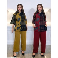 GR Latest Oversized Women's Suit LD 120 CM Latest Motif 3 Sleeves/4 and Long Pants Oneset Trendy Mus