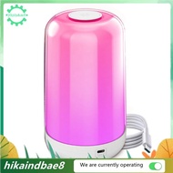 [hIkAi] Room Atmosphere Light Atmosphere Light Bluetooth RGB LED Light Smart Touch Rechargeable
