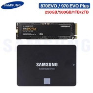 Samsung 2.5 SATAIII SSD 870 Evo 970 EVO Plus NVMe M.2 SSD 2TB 1TB 500GB 250GB Internal Solid State D