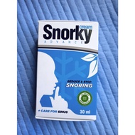 ready stock [SNORKY CREAM ADVACE] KRIM PENAWAR DENGKUR, TONSIL, RESDUNG, SELSEMA KRONIK MERAWAT MASA