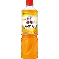 Mizkan Commercial Fruitis Apple Vinegar Unshu Mandarin 1000ml (6x concentrated type) Drinkable vineg