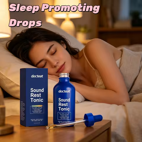 Natural Melatonin Sleep Support Liquid Drops Fast Absorb Sublingual Deep Sleep Aid Relieve Insomnia 