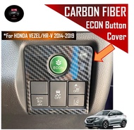 🔥SG SELLER🔥Honda VEZEL HRV 2014-2020 ECON Mode Cover Button Switch Panel Carbon Fiber Accessories