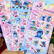 Stickers Children Strawberry Bear Foam Stickers Genuine Star Treasure Cartoon Ultraman Stitch Bubble
