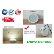 LED DOWNLIGHT GLASS 24W