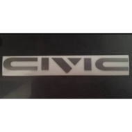 HONDA Civic car sticker CivicHONDA with Civic writing Civic writing sticker AccessoryHONDA CivicHOND
