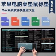 台灣現貨滑鼠墊超大滑鼠墊桌墊蘋果系統mac專用軟體快捷鍵大全辦公電腦遊戲學習