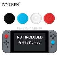IVYUEEN 4 Silicone Thumb Stick Caps Gel Guards for Nintendo Switch Joy-Con Controller Joystick Grips Game Accessories