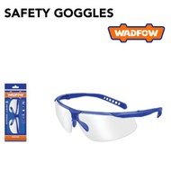 [ WADFOW ] (WSG1802) Safety Glasses | Polycarbonate (PC) Lens | Lightweight Eye Protection | 14.2×7.