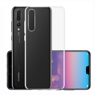 Huawei P20 Pro / P20 Crystal Clear Transparent TPU Case Casing Cover