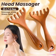 LFN 6-Claws Head Massager Meridian Dredging Head Scalp Massager Scraper Massage Comb