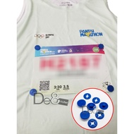 ［SCKLM］Marathon Bib Button / Marathon Race Number Buckles / Running Bib Button / Running Bib Clip / 