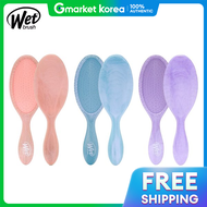 wet brush | แปรงหวีผมแบบแห้ง Wet Brush Original Detangler Glitter Wave สำหรับผมเสียมาก พร้อมนวดหนังศ