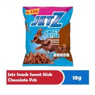[1 Pack contains 10 pcs] Jetz Snack Stick Choco Flavor 18 g