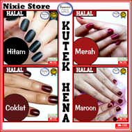 KUTEK Bubuk Henna Pacar kuku Arab Original HALAL Isi 2gr Tanpa Campuran murah Bagus Kemasan Plastik