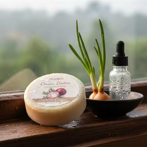 Onion Biotin Shampoo Soap Suitable For All Hair Types Rosemary Gentle Cleansing Nourish Moisturizing