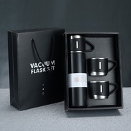 Thermos Cup set gift raya hadiah stainless steel Vacuum flask Gift Set Thermos Bottle Travel Mug Wat