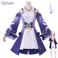 ManLuRen Cyrene Cosplay Costume - Honkai Star Rail Character Outfit for Women