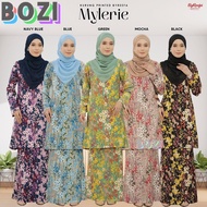 Kurung Printed MYLERIE | Material Moss Crepe Ironless | Kain A