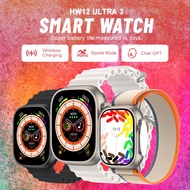 HW 12Ultra 3 New Smart Watch 49mm Series Men's Waterproof Sports Fitness Smart Watch iOS and Android
