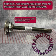 As roda depan/Shaft kit Axle Front Mitsubishi Triton 2.5cc / KB4T MN171294