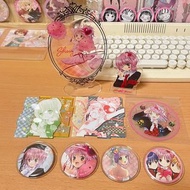 (set) 守護甜心 亞夢 立牌+徽章+杯墊