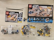 請自行出價 lego star wars 75258 anakin's podracer - 20th anniversary without luke skywalker, replace by 7