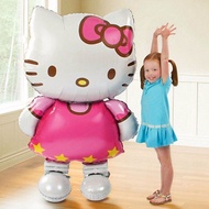110*65cm Large Size Hello Kitty Foil Balloon Baby Birthday Party Decoration Balloons Toys