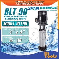 Mytools SHIMGE BLT90 VERTICAL Multi-Stage Centrifugal Pumps | Motor Power 0.37KW to 7.5KW – IE2 Moto